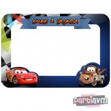 Partiavm Cars Movie Doğum Günü Süsleri 100x70 cm Fotoğraf Hatıra Çerçevesi