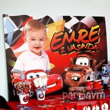 Partiavm Cars Movie Doğum Günü Süsleri 120 X 85 cm Dev Pano Afiş  satın al