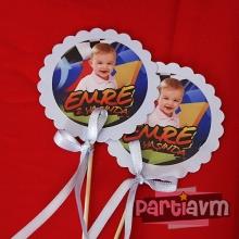 Partiavm Cars Movie Doğum Günü Süsleri Kürdan Süs Seti Büyük Boy 10 lu Paket satın al