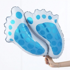 SAMM Cinsiyet Belirleme Partisi Süsleri Folyo Balon Bebek Ayağı Mavi 78cm satın al