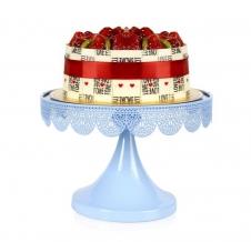 SAMM Cupcake & Pasta Standı Mavi Metal 25 cm