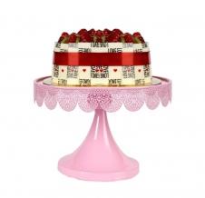 SAMM Cupcake & Pasta Standı Pembe Metal 25 cm satın al