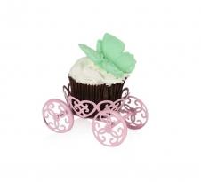 SAMM Cupcake Standı Metal Tekli Mini Araba Pembe