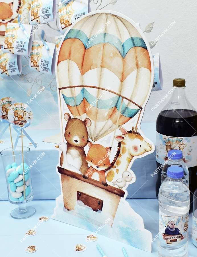 Cute Hot Air Balloons 50 cm Dekor Pano