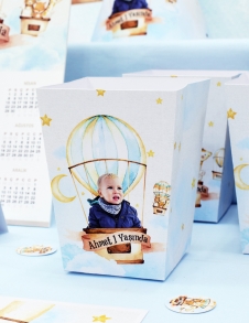 Partiavm Cute Hot Air Balloons Popcorn Kutusu 5 Adet satın al