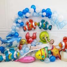 SAMM Deniz Canlıları Zincir Balon Seti satın al