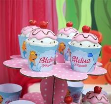 Partiavm Deniz Kızı Doğum Günü Cupcake Sargısı 10 Adet satın al