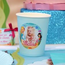 Partiavm Deniz Kızı Doğum Günü Etiketli Karton Bardak 5 Adet satın al