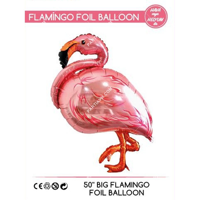 Flamingo Büyük Folyo Balon 127cm
