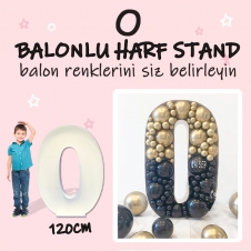 SAMM Dev O-Ö Harf Balon Standı Seti 120cm  (Balon Renklerinizi İstediğiniz Renklerde Siz Belirleyin) satın al