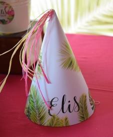 Partiavm Flamingo Aloha Doğum Günü Parti Şapkası Süslemeli 5 Adet satın al