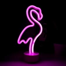 SAMM Flamingo Neon Dekor Gece Lambası 30x11 cm