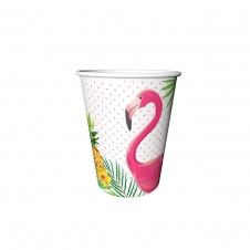 SAMM Flamingo Plastik Bardak 200cc 8li satın al