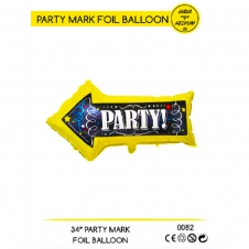 SAMM Folyo Balon Figür  Parti Yönlendirme 87cm