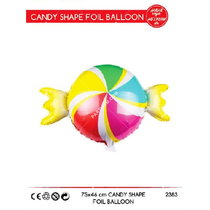 Folyo Balon Figür Candy 75x46cm