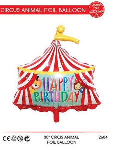 SAMM Folyo Balon Figür Sirk Çadırı 76cm satın al