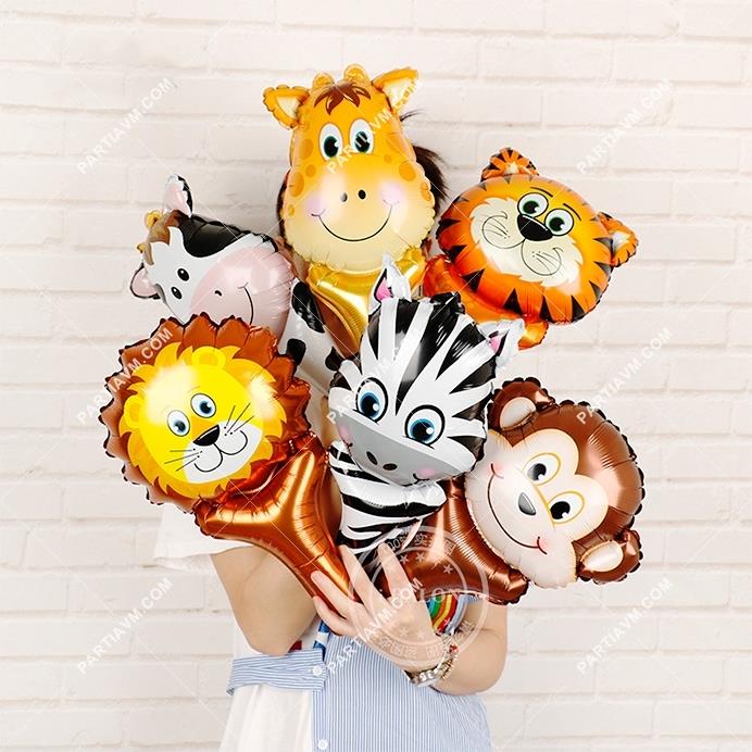 Folyo Balon Safari Temalı Aslan 30 cm