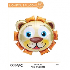 Folyo Balon Safari Temalı Aslan 68cm