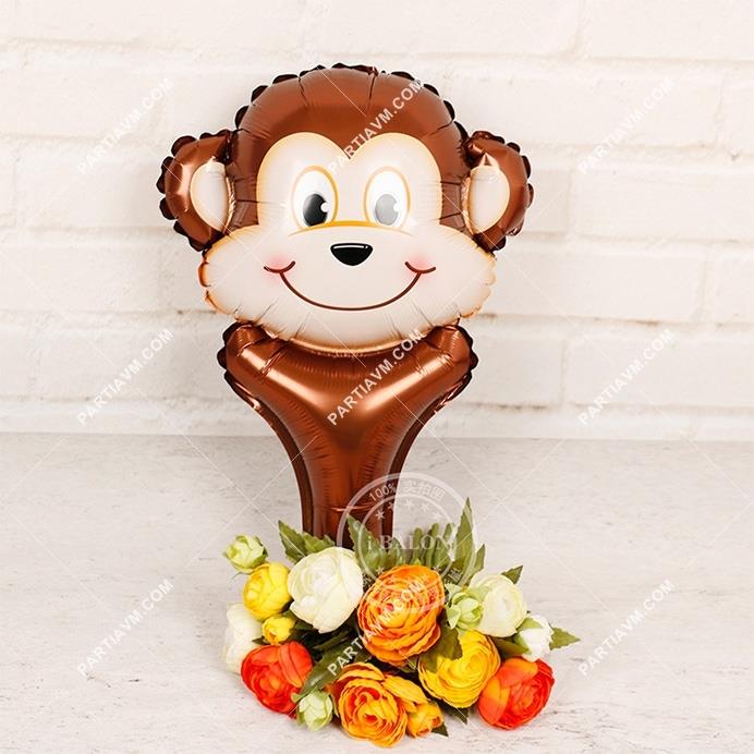 Folyo Balon Safari Temalı Maymun 30cm