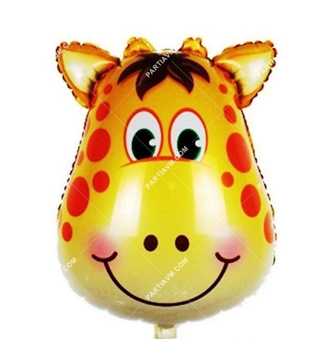 Folyo Balon Safari Temalı Zürafa 56cm