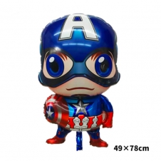 SAMM Folyo Balon Karakter Süper Kahramanlar Kaptan Amerika 78cm