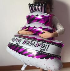 SAMM Folyo Balon Figür Pasta Happy Birthday 100cm satın al