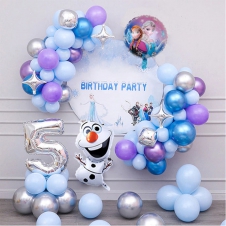 SAMM Frozen Elsa Balon Zinciri Seti