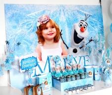 Partiavm Frozen Elsa Doğum Günü Süsleri 120 X 85 cm Dev Pano Afiş  satın al