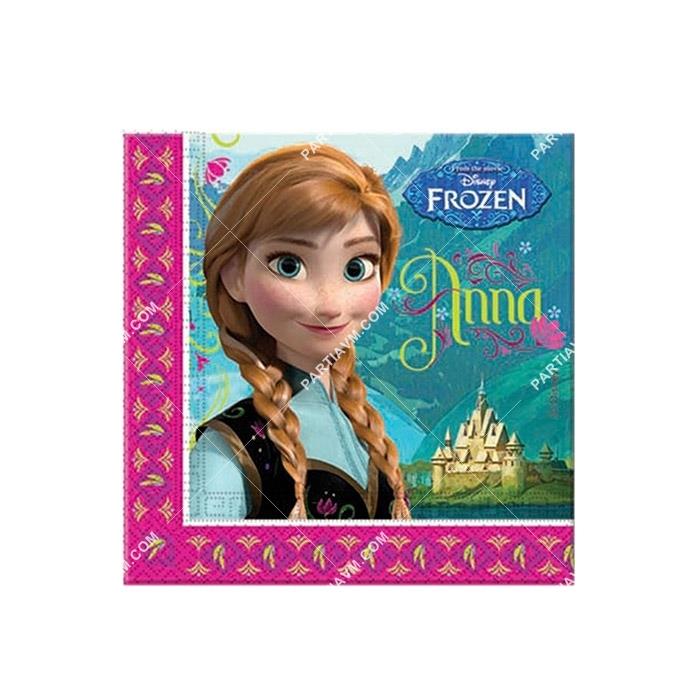 Frozen Elsa Lisanslı Kağıt Peçete 33x33 cm 20 li