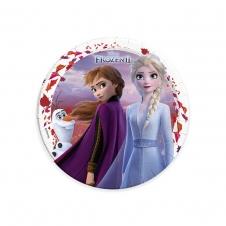 SAMM Frozen Elsa Lisanslı Karton Tabak 23 cm 8li satın al