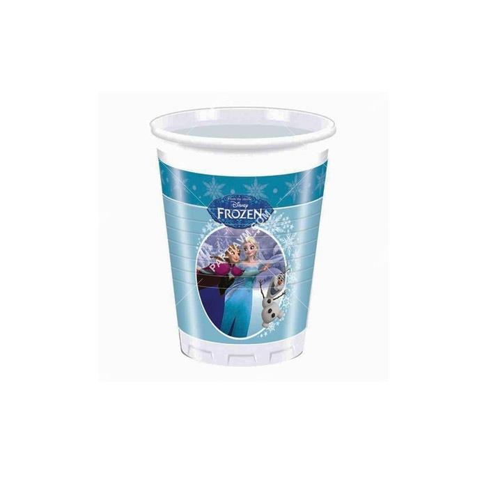 Frozen Elsa Lisanslı Plastik Bardak 200cc 8li