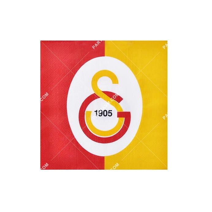 Galatasaray Lisanslı Kağıt Peçete 33x33 cm 20 li