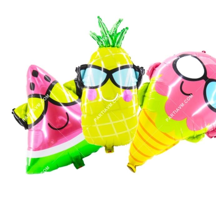 Folyo Balon Figür Ananas Gözlüklü 76cm