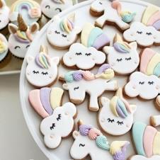 Happy Cookie Day HCDA001E Unicorn Kurabiye Standart Boy ( 3 Çeşit ) Adet Fiyat satın al