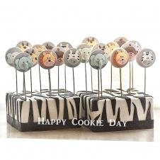 Happy Cookie Day HCDA002D Safari Çubuklu Kurabiye Standart Boy ( 5 Çeşit ) Adet Fiyat satın al