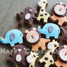 Happy Cookie Day HCDA002F Safari Kurabiye Standart Boy ( 4 Çeşit ) Adet Fiyat