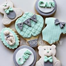 Happy Cookie Day HCDA004B Teddy Bear Kurabiye Standart Boy ( 5 Çeşit ) Adet Fiyat satın al