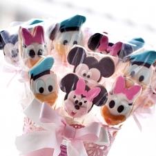 Happy Cookie Day HCDA020A Mickey Mouse Çubuklu Kurabiye Standart Boy ( 3 Çeşit ) Adet Fiyat