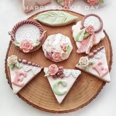 Happy Cookie Day HCDA033A Vintage Kurabiye Seti Standart Boy 10 lu Paket Fiyat