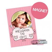 Partiavm Hediyelik Magnet Kurdeleli Poşetinde 7X10 cm   satın al