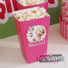 Partiavm Hello Kitty Doğum Günü Süsleri Popcorn Kutusu 5 Adet