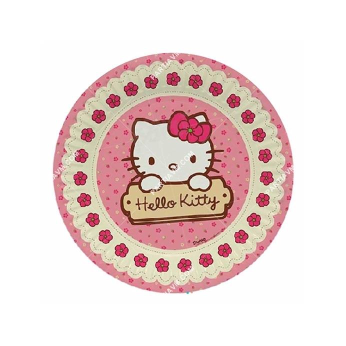 Hello Kitty Karton Tabak 23 cm 8 li