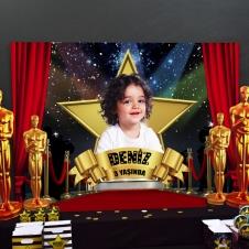 Partiavm Hollywood - Oscar Doğum Günü 120 X 85 cm Dev Pano Afiş