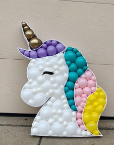 SAMM Karakter Temalı Dev Balon Standı Model13 Unicorn Temalı 150cm