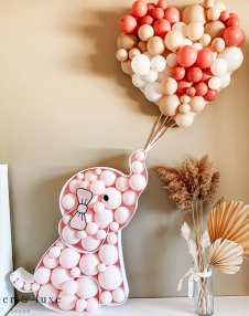 SAMM Karakter Temalı Dev Balon Standı Model21 Yavru Pembe Fil Temalı 120cm satın al