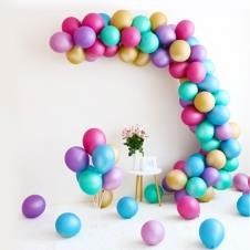 SAMM Karışık Renk Krom Zincir Balon Seti  satın al