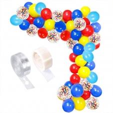 SAMM Karışık Renk Zincir Balon Seti  satın al