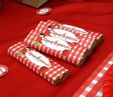 Partiavm Kırmızı Başlıklı Kız Doğum Günü Baton Çikolata ve Çikolata Bandı satın al
