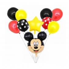 SAMM Kırmızı Mickey Mouse Balon Set