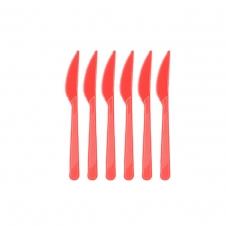 SAMM Kırmızı Plastik Bıçak 25li satın al